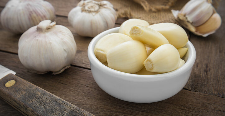 Garlic by your bed ensures a better night’s sleep